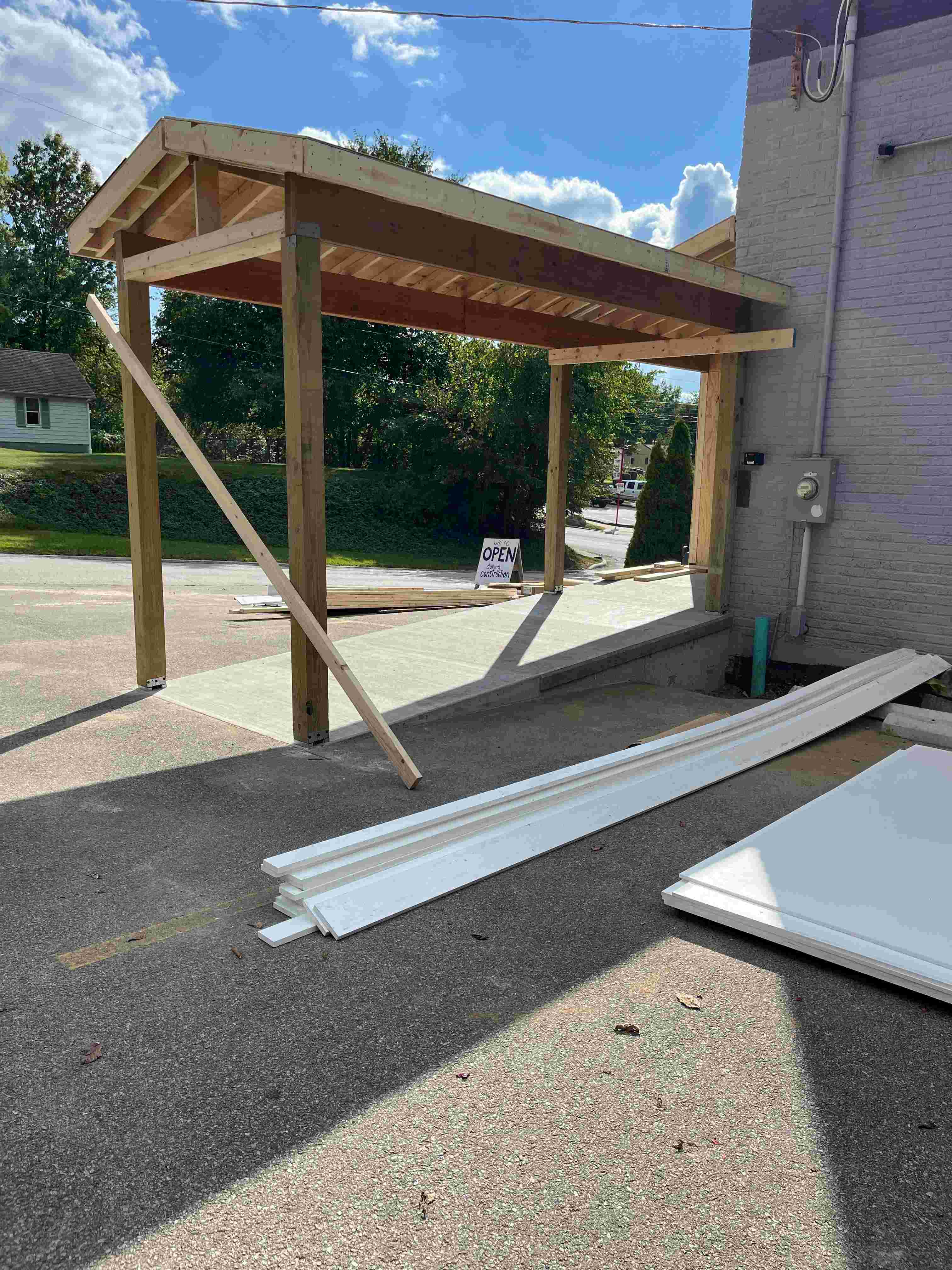 Front Door Construction